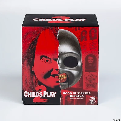 Child’s Play 2™ Replica Chucky Good Guys Skull Prop Halloween Decoration