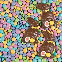 Chocolate Bunnies Easter Candy - 12 Pc.