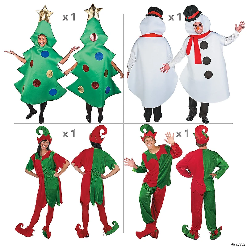 Christmas Character Deluxe Costume Kit - 11 Pc.