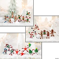 Christmas Elf Bendables - 24 Pc.