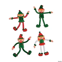 Christmas Elf Bendables - 24 Pc.