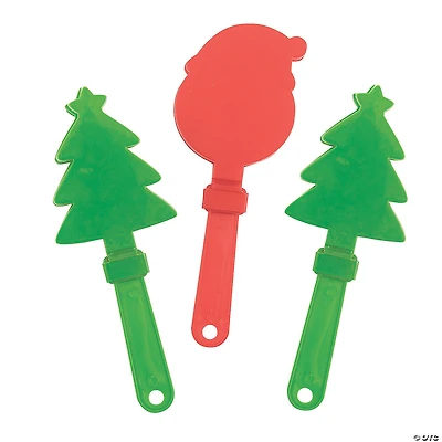 Christmas Hand Clappers - 12 Pc.