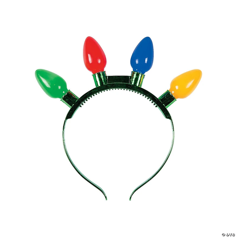 Christmas Light-Up Bulbs Head Boppers - 6 Pc.