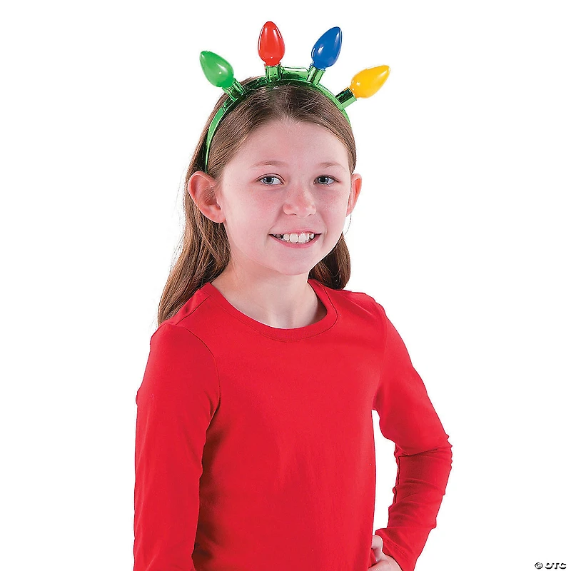 Christmas Light-Up Bulbs Head Boppers - 6 Pc.