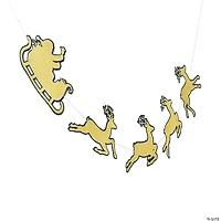 Christmas Night Reindeer Garland