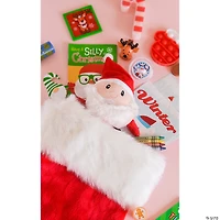 Christmas Roly Poly Stuffed Penguin, Reindeer, Elf and Santa - 12 Pc.