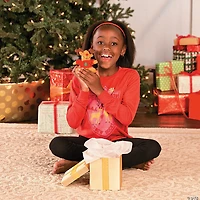 Christmas Stuffed Reindeers with T-Shirt - 12 Pc.