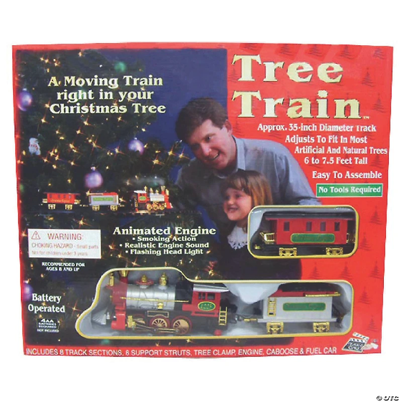 Christmas Tree Train Set