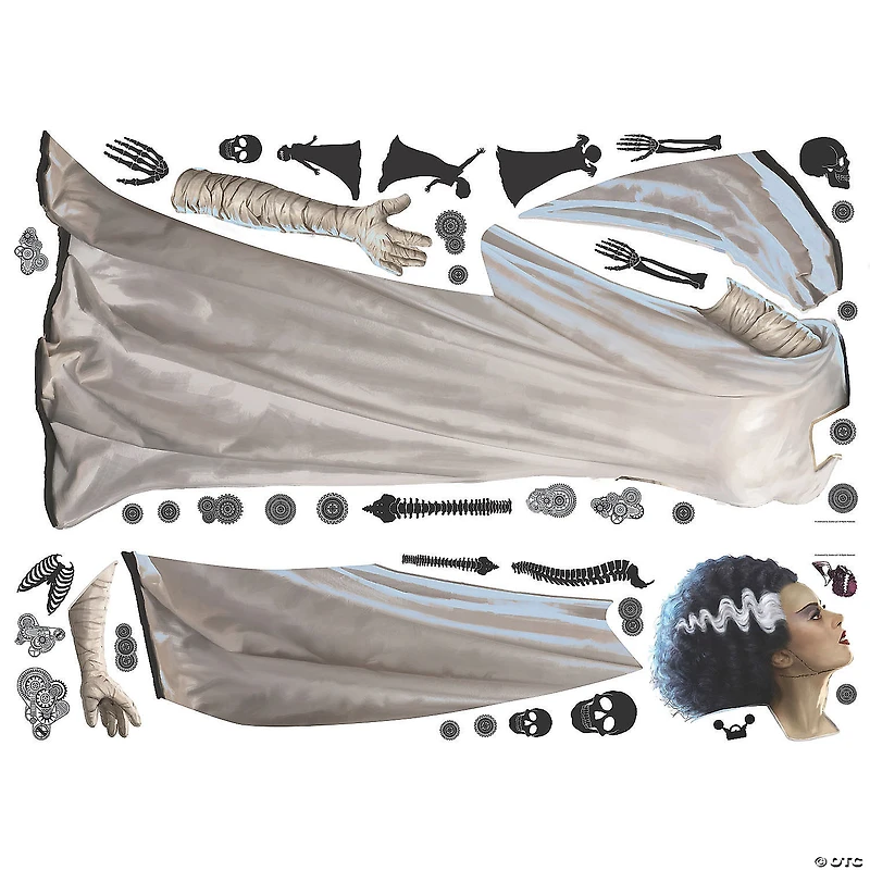 Classic Monsters Bride Of Frankenstein Giant Peel & Stick Wall Decals by RoomMates