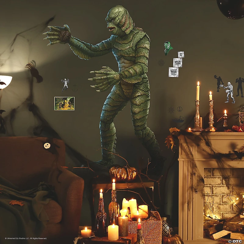 Classic Monsters Creature From The Black Lagoon Giant Peel & Stick Wall Decals by RoomMates