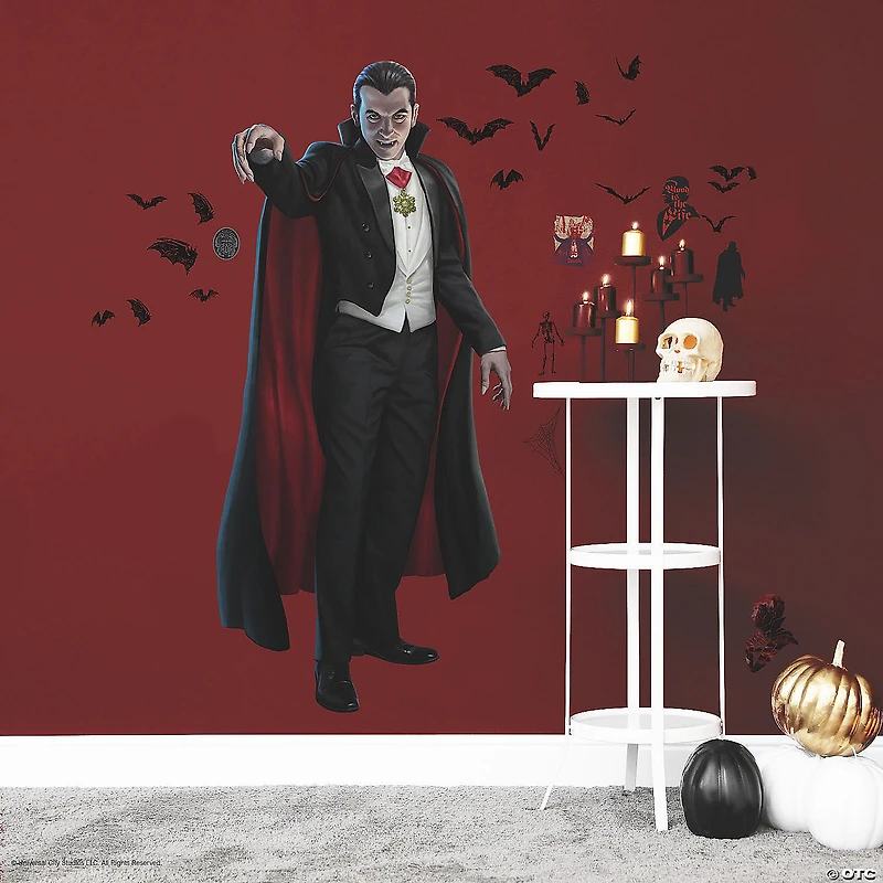 Classic Monsters Dracula Giant Peel & Stick Wall Decals by RoomMates