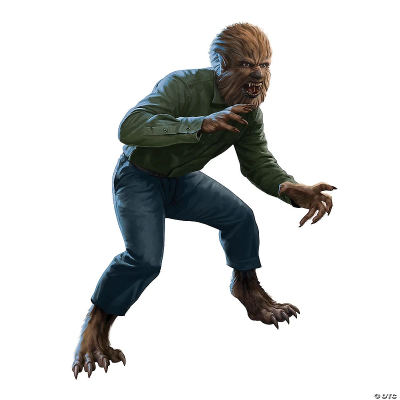 Classic Monsters The Wolfman Giant Peel & Stick Wall Decals by RoomMates
