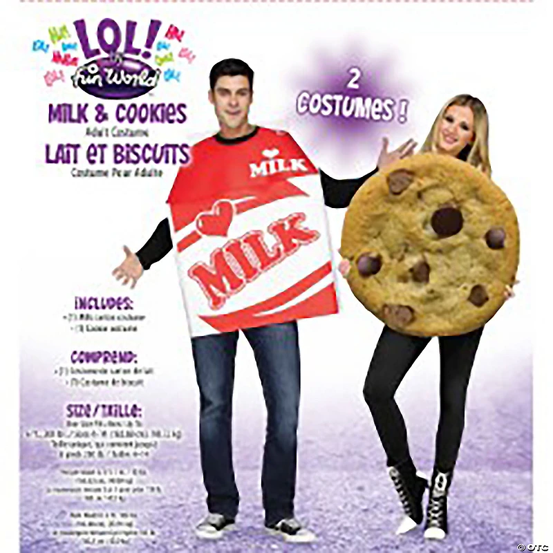 Cookies & Milk Couple Costume