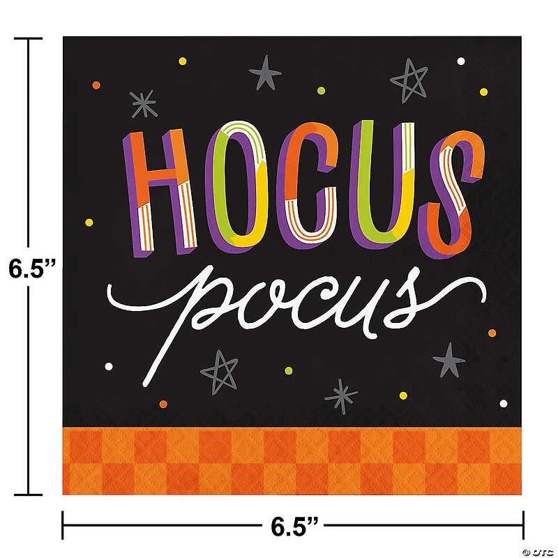 Creative Converting Retro Halloween Paper Plates and Napkins Set, Serves 16