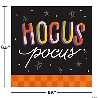 Creative Converting Retro Halloween Paper Plates and Napkins Set, Serves 16