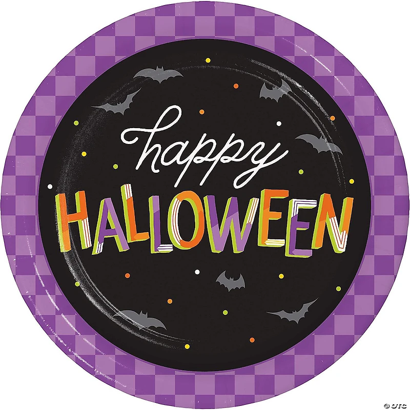 Creative Converting Retro Halloween Tableware Set, Serves 8
