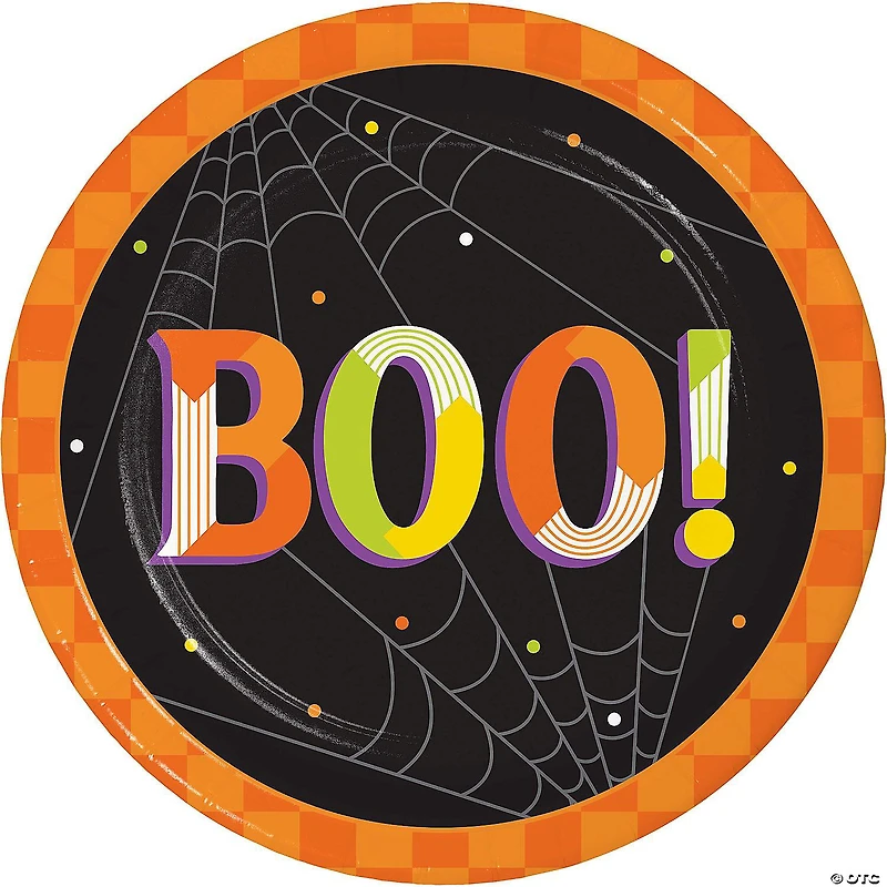 Creative Converting Retro Halloween Tableware Set, Serves 8