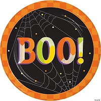 Creative Converting Retro Halloween Tableware Set, Serves 8