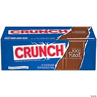 CRUNCH Full Size Milk Chocolate Bar, 1.55 oz, 36 Count
