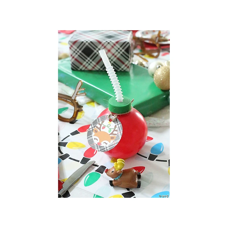 Dashing Reindeer Pull-Back Toys - 12 Pc.