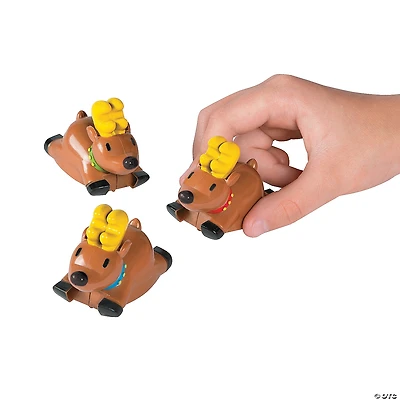 Dashing Reindeer Pull-Back Toys - 12 Pc.
