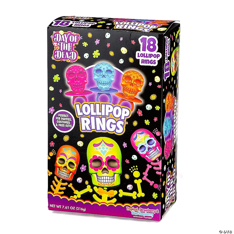 Day of the Dead Ring Lollipops