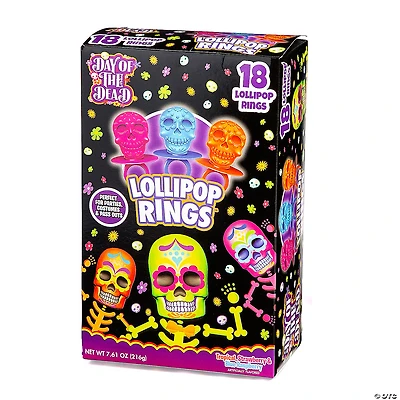 Day of the Dead Ring Lollipops