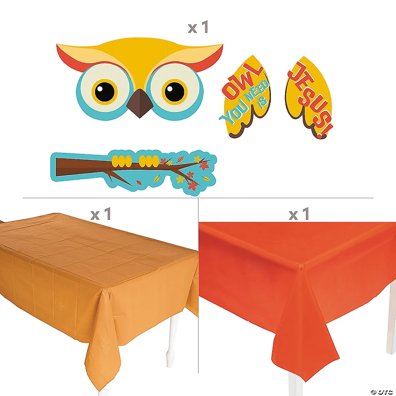 Deluxe Owl You Need Is Jesus Trunk-or-Treat Decorating Kit