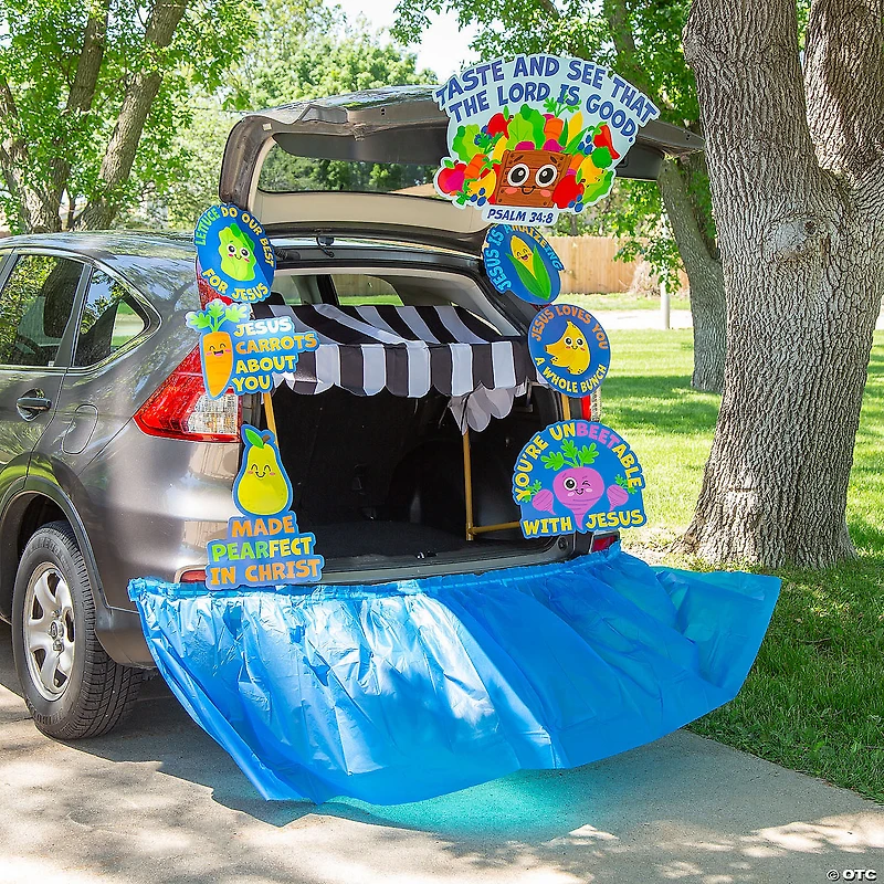 Deluxe Religious Farmer’s Market Trunk-or-Treat Decorating Kit