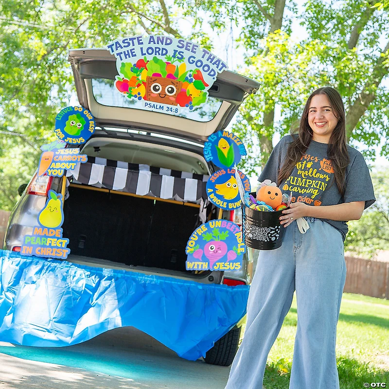 Deluxe Religious Farmer’s Market Trunk-or-Treat Decorating Kit
