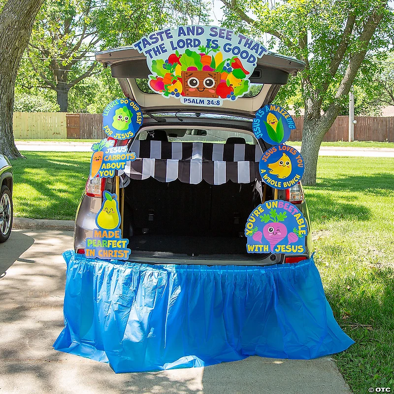 Deluxe Religious Farmer’s Market Trunk-or-Treat Decorating Kit