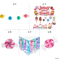 Deluxe Religious Sweet Treats Trunk-or-Treat Decorating Kit