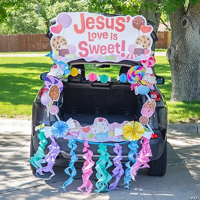Deluxe Religious Sweet Treats Trunk-or-Treat Decorating Kit