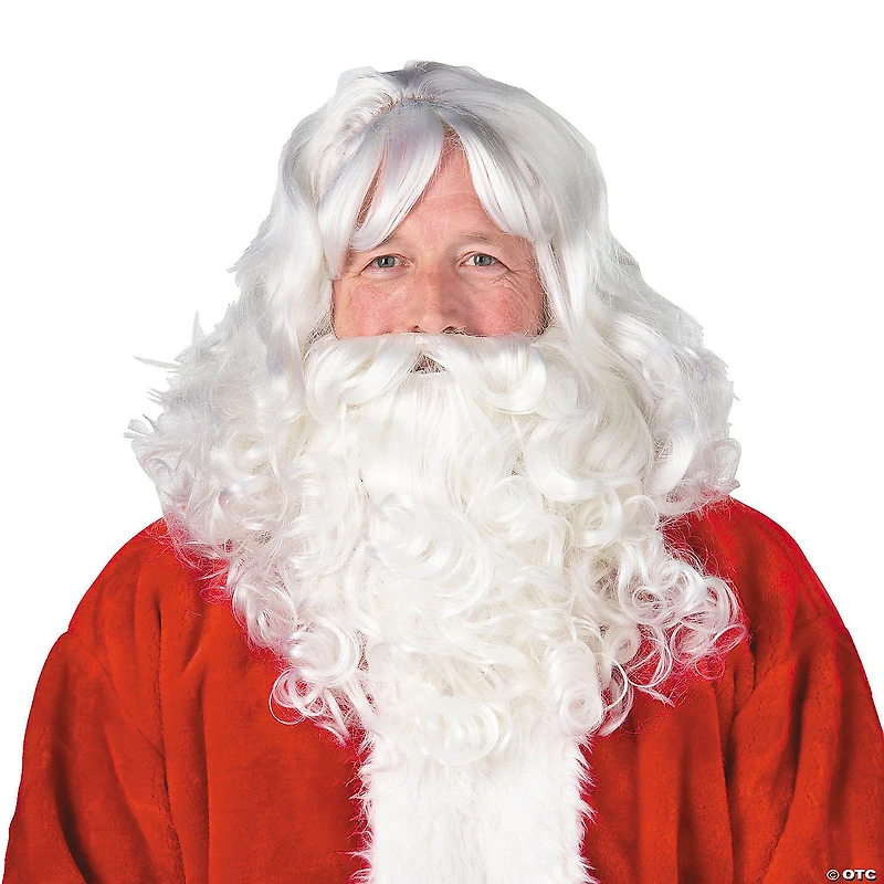 Deluxe Santa Wig & Beard