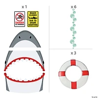 Deluxe Shark Trunk-or-Treat Decorating Kit