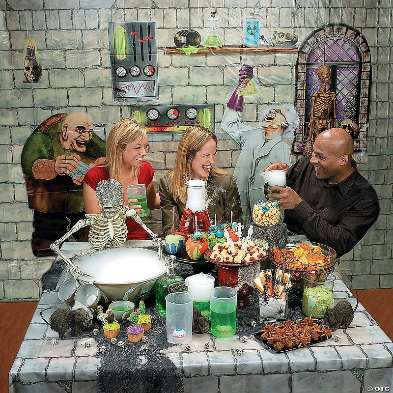 Design-a-Room Mad Scientist Wall Background
