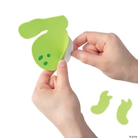 Dinosaur Pumpkin Decorating Craft Kit - Makes 6