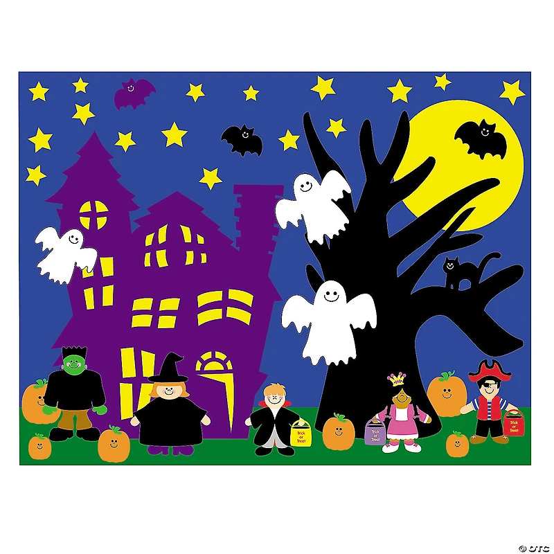 DIY Halloween Sticker Scenes - 12 Pc.