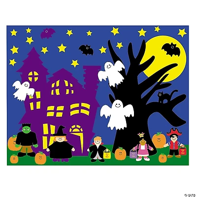 DIY Halloween Sticker Scenes - 12 Pc.