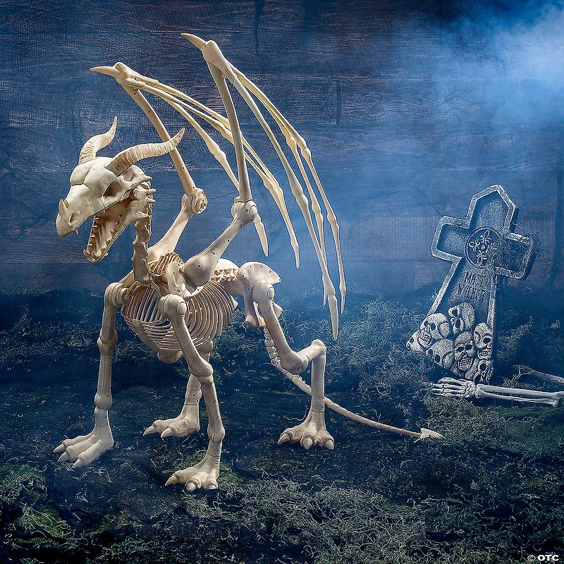 Dragon Skeleton Halloween Decoration