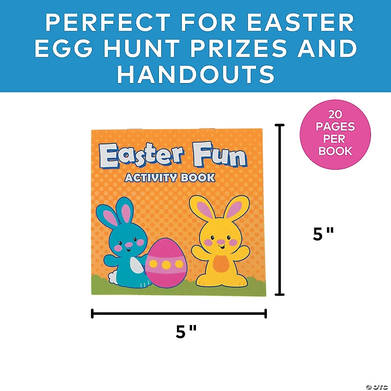 Easter Activity Books - 24 Pc.