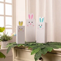 Easter Bunny Box Table Top Decorations - 3 Pc.