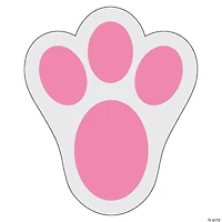 Easter Bunny Print Floor Decals - 12 Pc.