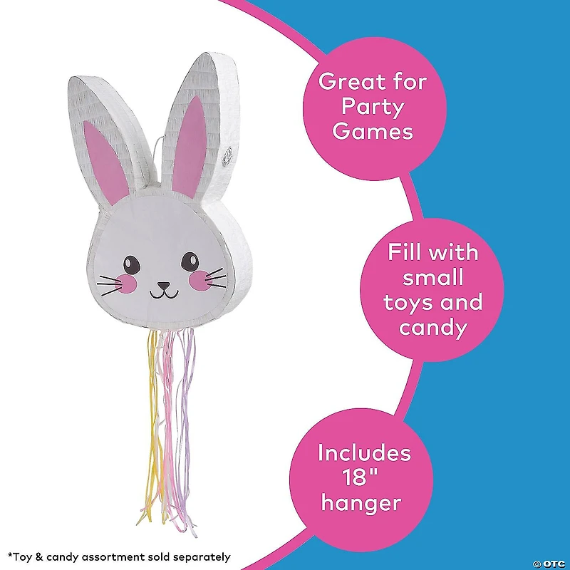 Easter Bunny Pull-String Piñata