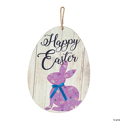 Easter Bunny Wall Sign Decoration