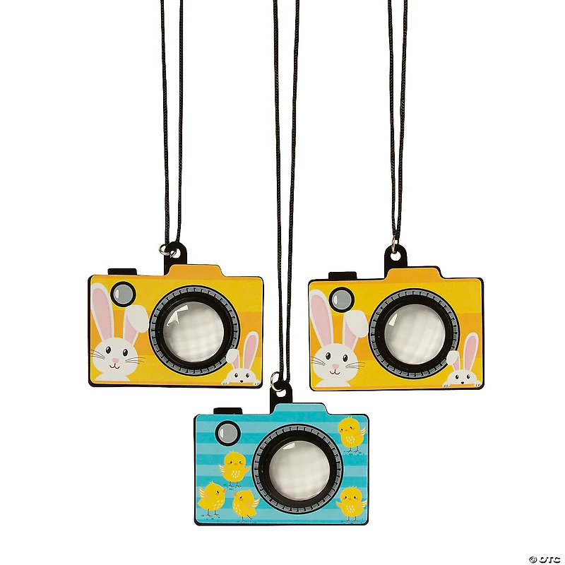 Easter Camera Prism Necklaces - 12 Pc.