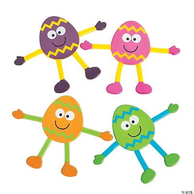 Easter Egg Bendables - 24 Pc.
