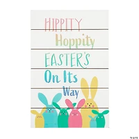 Easter Hippity Hoppity Door Sign