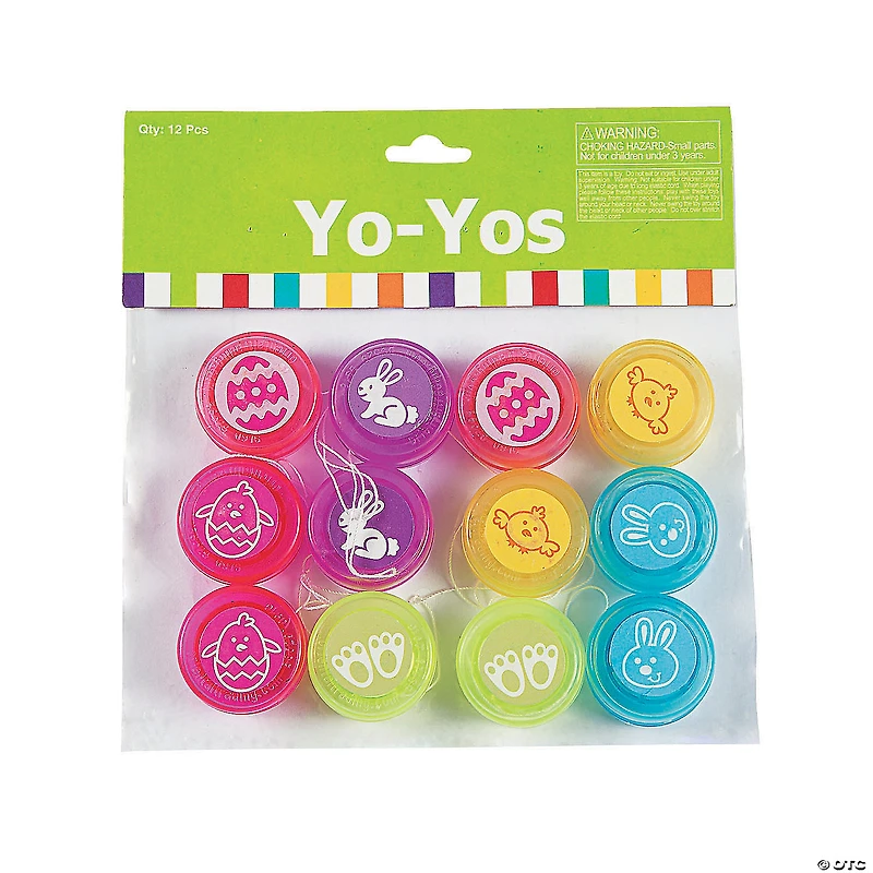 Easter Mini YoYos - 12 Pc.