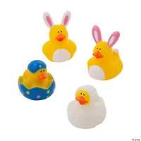 Easter Rubber Ducks - 12 Pc.